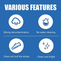 Magic Shoe Whitening Cream + Free Sponge
