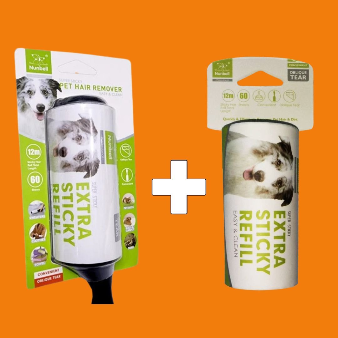 Pet Hair Remover Lint Roller (Refillable) - PurrZone